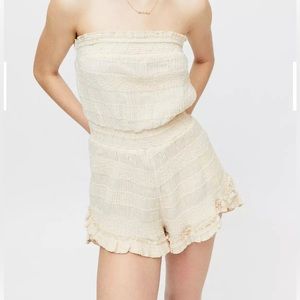 Urban Outfitters Strapless Romper
